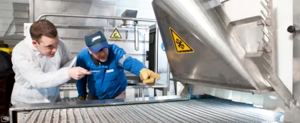 Tunnel surgelazione Air Liquide