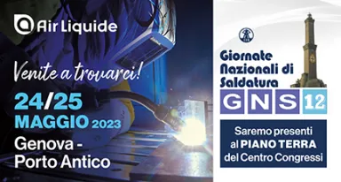 Air Liquide alle Giornate Nazionali di Saldatura